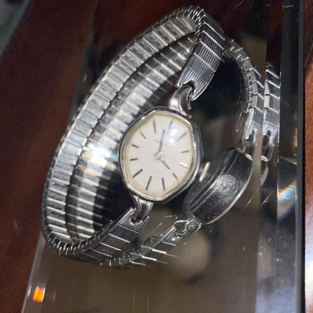 Caravelle Vintage Silver Watch GORGEOUS